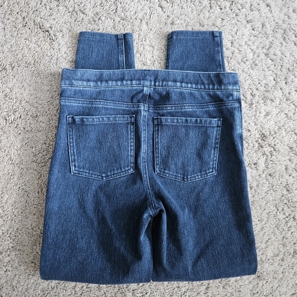 SPANX Womens Blue Jeans Sz Medium Tummy Control - Picture 2 of 7